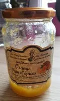 Mängden socker i Confiture artisanale Orange pain d'épices
