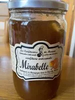 Mängden socker i Confiture artisanale Mirabelle