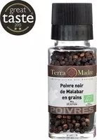 Mängden socker i Poivre Noir Bio De Malabar En Grains
