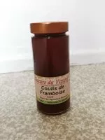 Mängden socker i Coulis de framboise