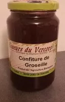 Mängden socker i Confiture de groseille