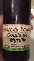 Mängden socker i Coulis de Myrtille