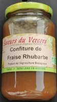 Mängden socker i Confiture de Fraises Rhubarbe