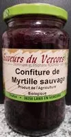 Mängden socker i Confiture de myrtille sauvage