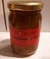 Mängden socker i Confiture de figue