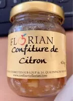 Mängden socker i Confiture de citron