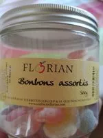 Mängden socker i Bonbons assortis