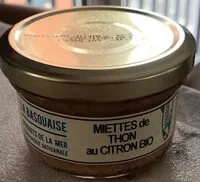 Mängden socker i Miettes de thon au citron bio