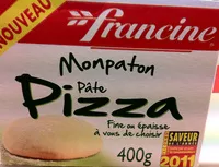 Mängden socker i Monpaton Pâte à pizza