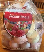 Mängden socker i Meringues Assortiment