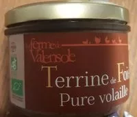 Mängden socker i Terrine de foie pure volaille