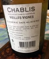 Mängden socker i Chablis Vieilles Vignes