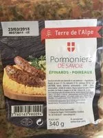 Mängden socker i Pormonier de savoie