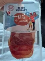 Mängden socker i Noix de jambon