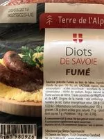 Mängden socker i Diots de Savoie fume