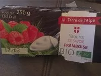 Mängden socker i Yaourts framboise