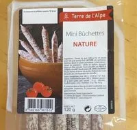 Mängden socker i Mini bûchettes nature