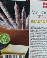 Mängden socker i Mini bûchette de Savoie