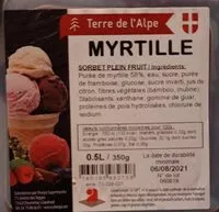 Mängden socker i Myrtille