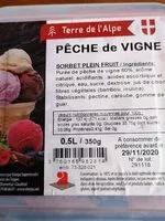 Mängden socker i Pêche de vigne