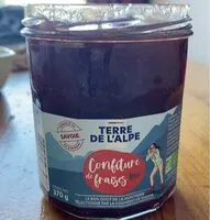 Mängden socker i Confiture de fraises bio