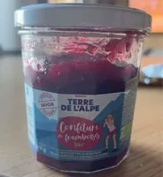 Mängden socker i Confiture de framboises
