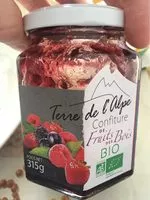 Mängden socker i Confiture de Fruits des Bois Bio