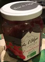 Mängden socker i Confiture de framboise