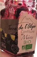 Mängden socker i Confiture de mûres