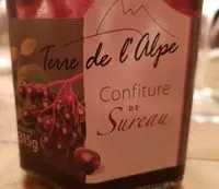 Mängden socker i confiture de sureau