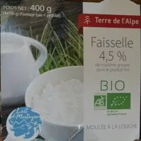 Mängden socker i Faisselle 4,5%