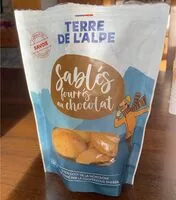 Mängden socker i Sablés fourrés au chocolat