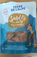 Mängden socker i Sablés aux noix de Grenoble