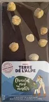 Mängden socker i Chocolat noir aux noisettes