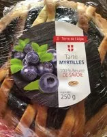 Mängden socker i Tarte aux myrtilles
