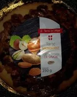 Mängden socker i Tarte Mendiant