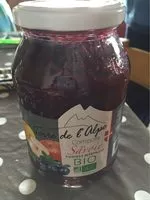 Mängden socker i Compote de Savoie pommes myrtilles