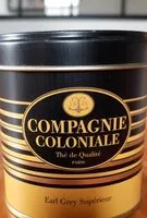 Mängden socker i Earl Grey supérieur. Compagnie coloniale