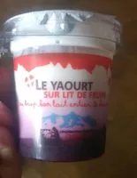 Mängden socker i Le yaourt  savoyard myrtille