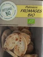 Mängden socker i Palmiers fromages bio