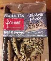 Mängden socker i Sésame pavot