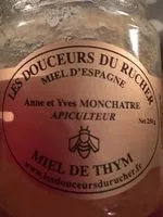 Mängden socker i Miel de thym