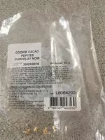 Mängden socker i Cookie cacao pepites chocolat noir