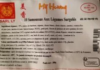 Mängden socker i 10 Samoussas Aux Légumes Surgelés