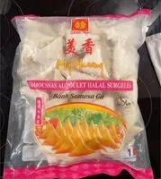 Mängden socker i Samoussas