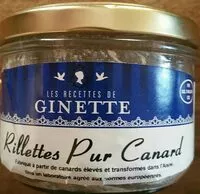 Mängden socker i Rillettes Pur Canard