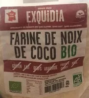 Mängden socker i Farine de coco BIO