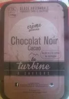 Mängden socker i Crème glacée chocolat noir