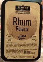Mängden socker i Crème Glacée Rhum Raisins