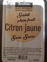 Mängden socker i Citron jaune - Sorbet plein fruit